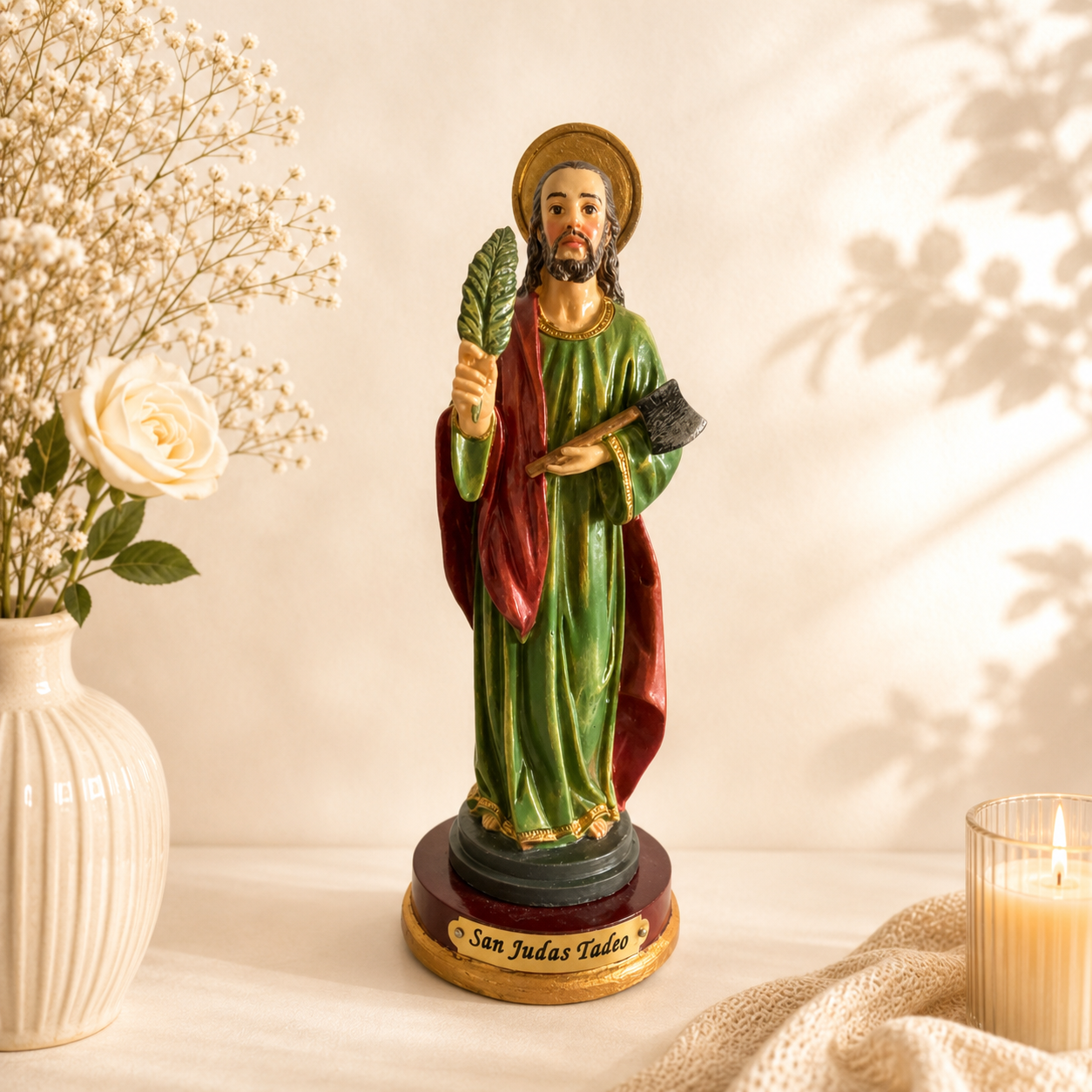 St. Jude Thaddeus Statue 5.5 inch - 15 cm