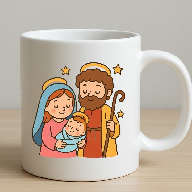 Holy Family Kids Mug