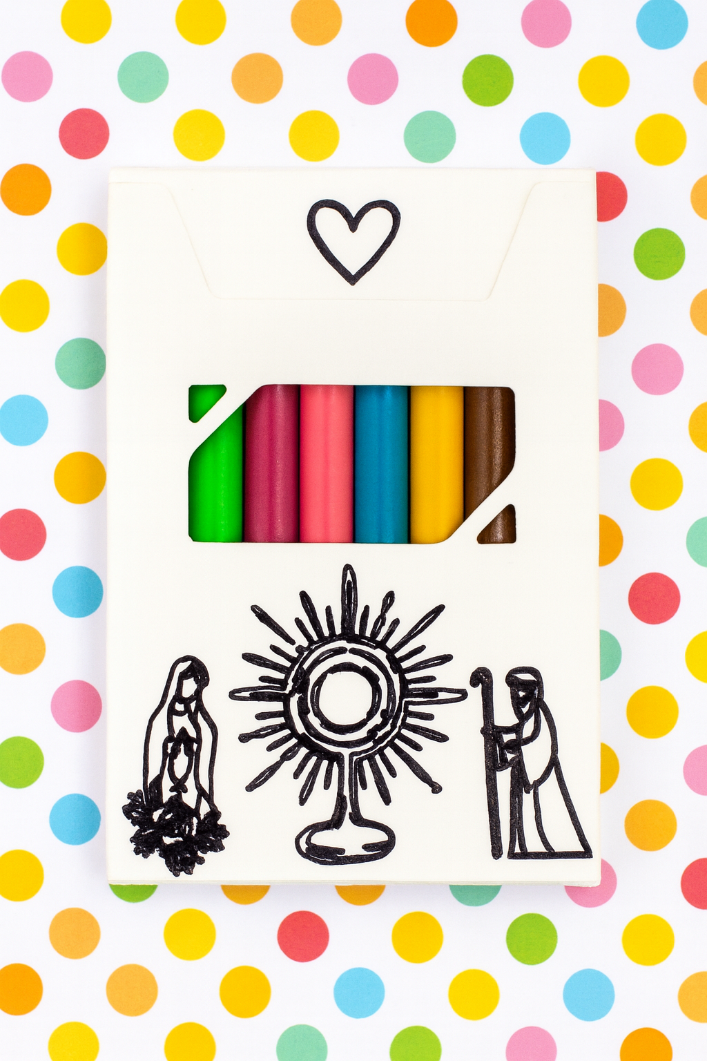 Box Colored Pencil Colors - Crayola Brand x 8 Random colors