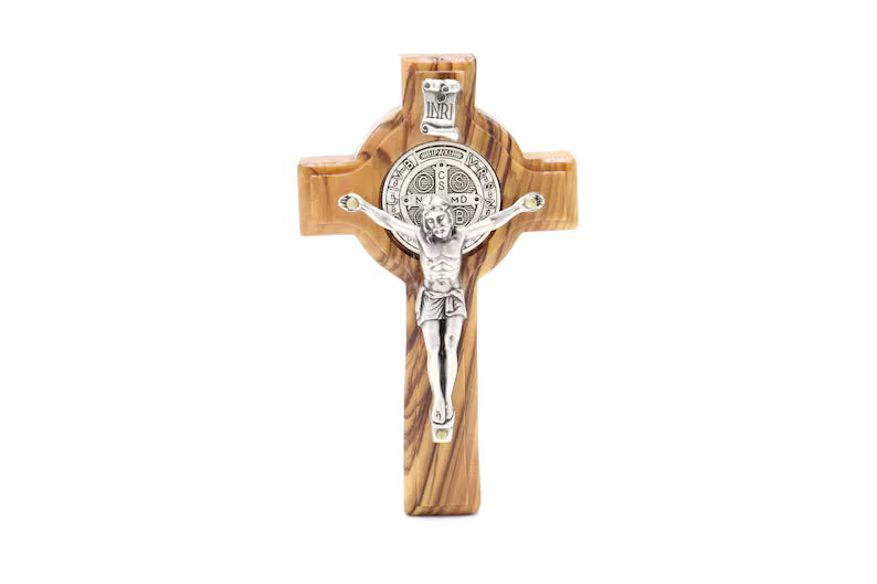 Jerusalem Handcrafted Wooden Cross Pendant Necklace