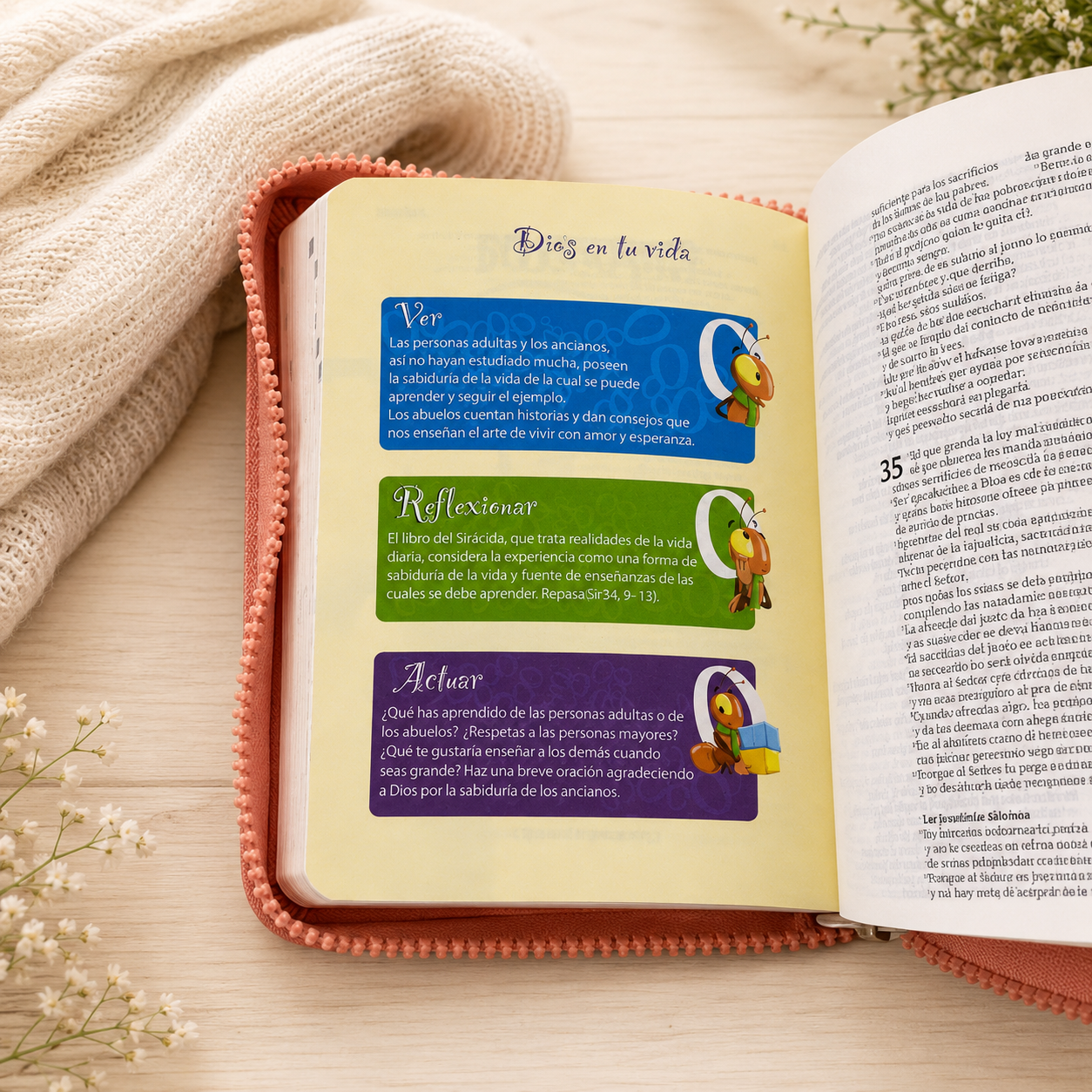 OUR HOLY BIBLE A LOVE STORY - NUESTRA SAGRADA BIBLIA UNA HISTORIA DE AMOR