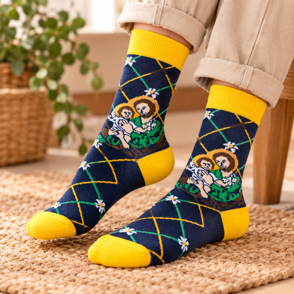 St. Joseph Catholic Religious Socks – Fun Saint Novelty Socks