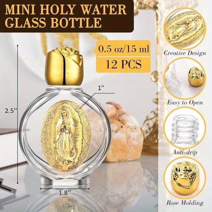 1Pc Holy Water Containers Glass