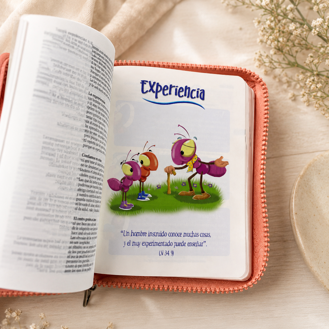 OUR HOLY BIBLE A LOVE STORY - NUESTRA SAGRADA BIBLIA UNA HISTORIA DE AMOR