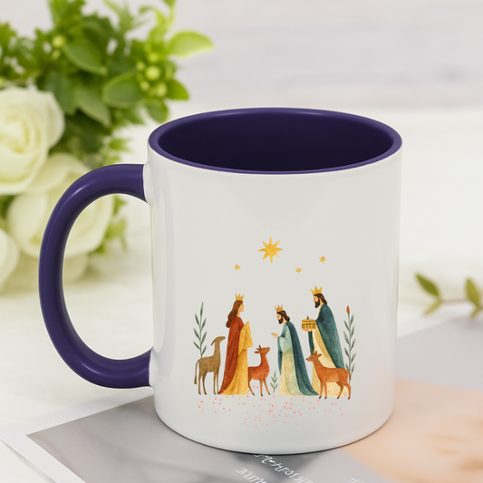 1 Mug Scene of Jesus' Birth Picture UV DTF