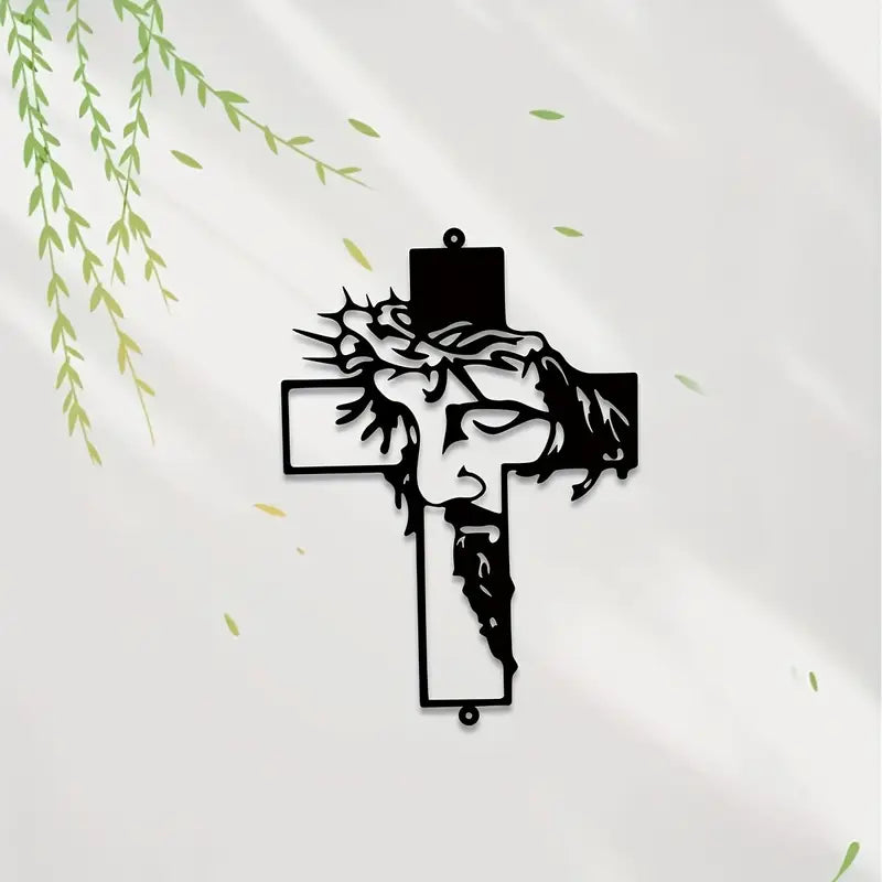 Llaser Engraved Black Metal Wall Art Silhouette