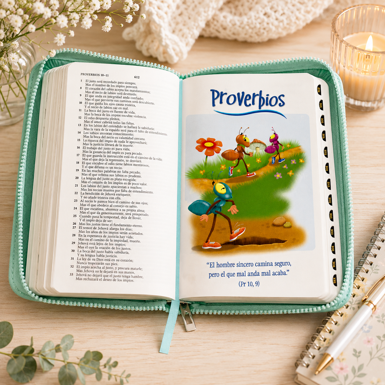 OUR HOLY BIBLE A LOVE STORY - NUESTRA SAGRADA BIBLIA UNA HISTORIA DE AMOR