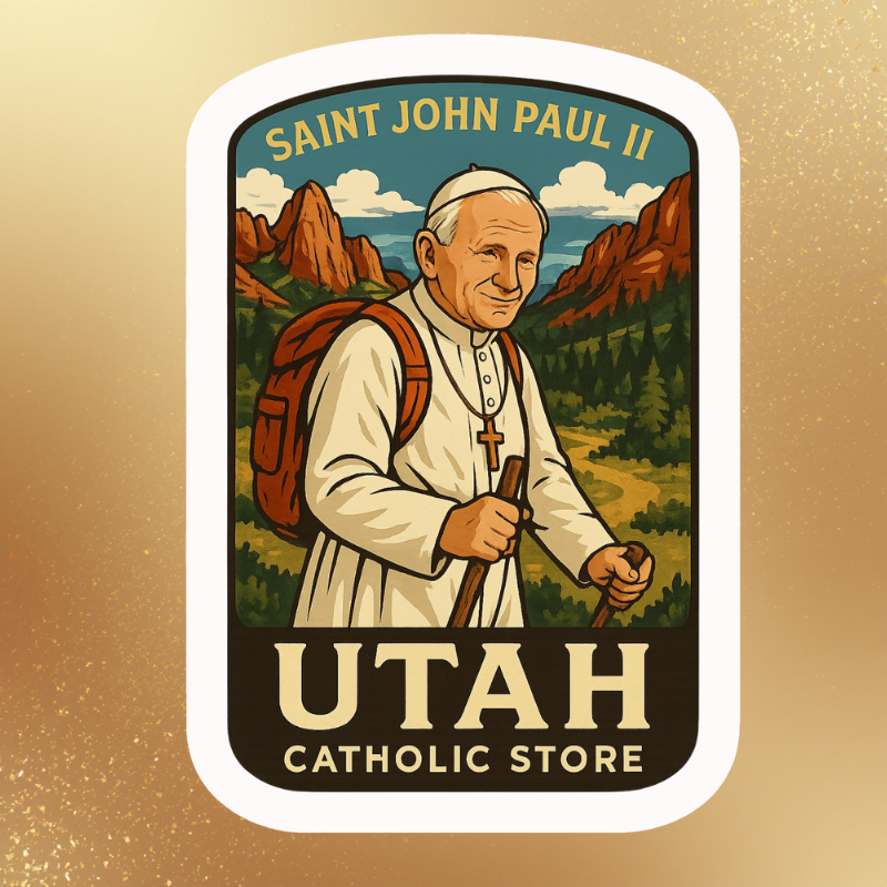 St. John Paul II Sticker 3.5* 4inch