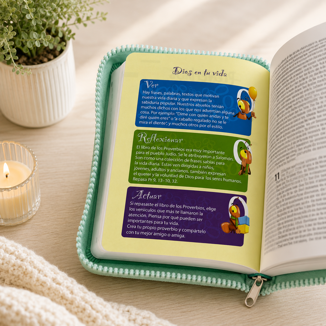 OUR HOLY BIBLE A LOVE STORY - NUESTRA SAGRADA BIBLIA UNA HISTORIA DE AMOR
