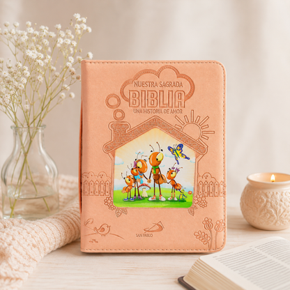 OUR HOLY BIBLE A LOVE STORY - NUESTRA SAGRADA BIBLIA UNA HISTORIA DE AMOR