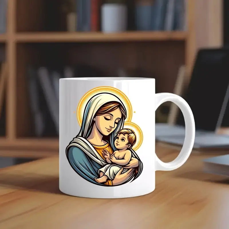 1 Mug Scene of Jesus' Birth Picture UV DTF