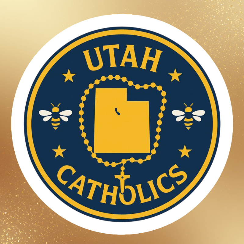 Utah Catholics Bees Sticker 3.5* 4inch