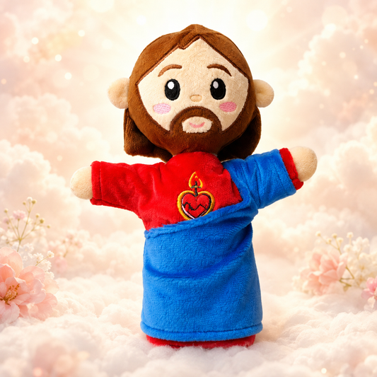 Jesus Plush Doll – Handcrafted Colombian Catholic Toy