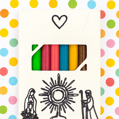 Box Colored Pencil Colors - Crayola Brand x 8 Random colors