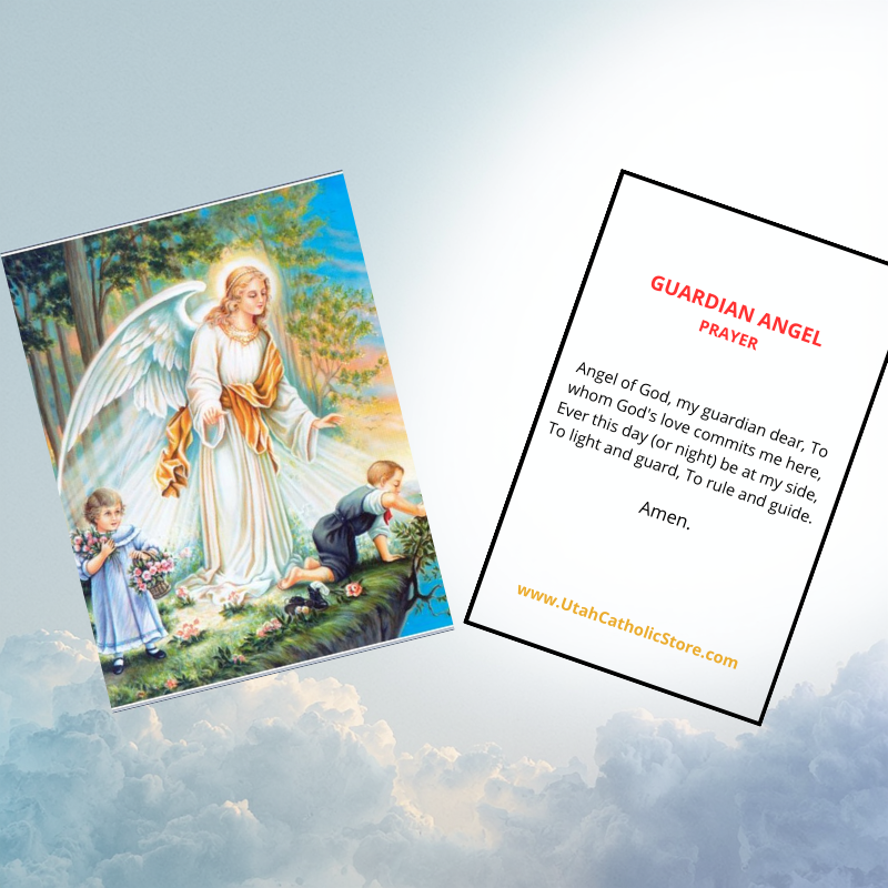 Guardian Angel Prayer Card