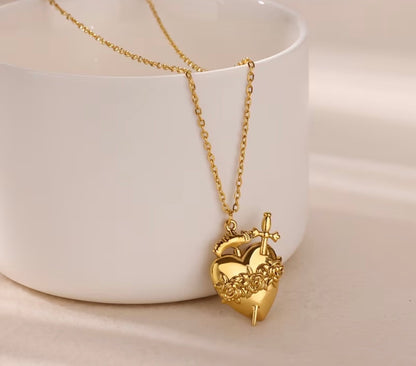 Sacred Heart Necklace