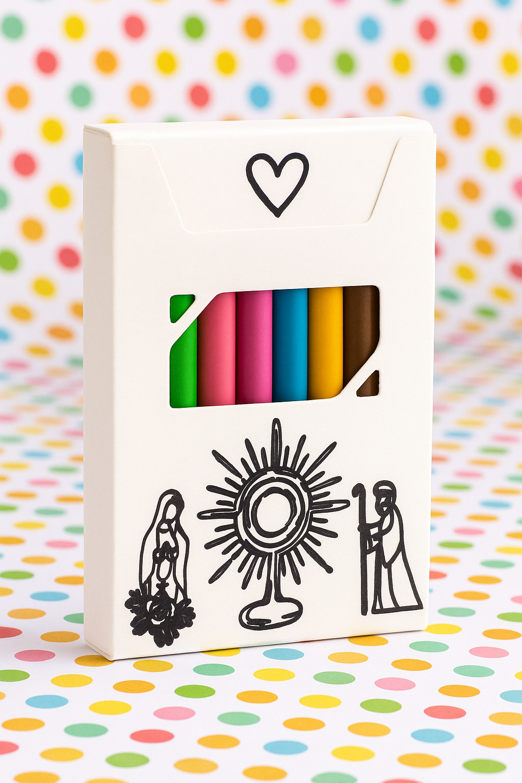 Box Colored Pencil Colors - Crayola Brand x 8 Random colors