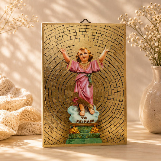 Divino nino Jesus Wall Art Wood