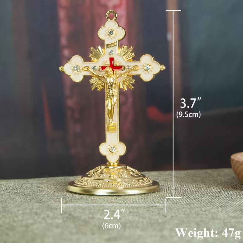 Catholic Religious Zinc Alloy Jesus Crucifix