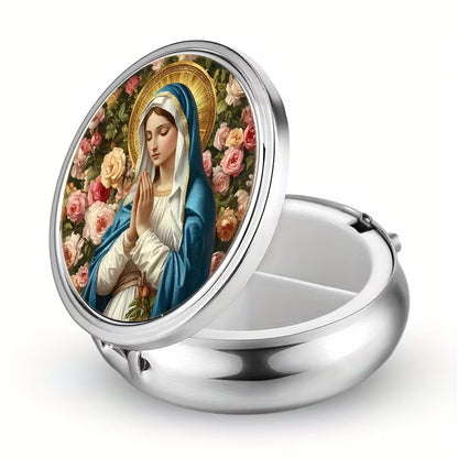 Mother Mary Pills Medicine or Jewelry Case