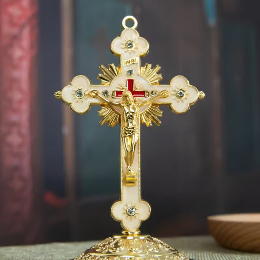 Catholic Religious Zinc Alloy Jesus Crucifix