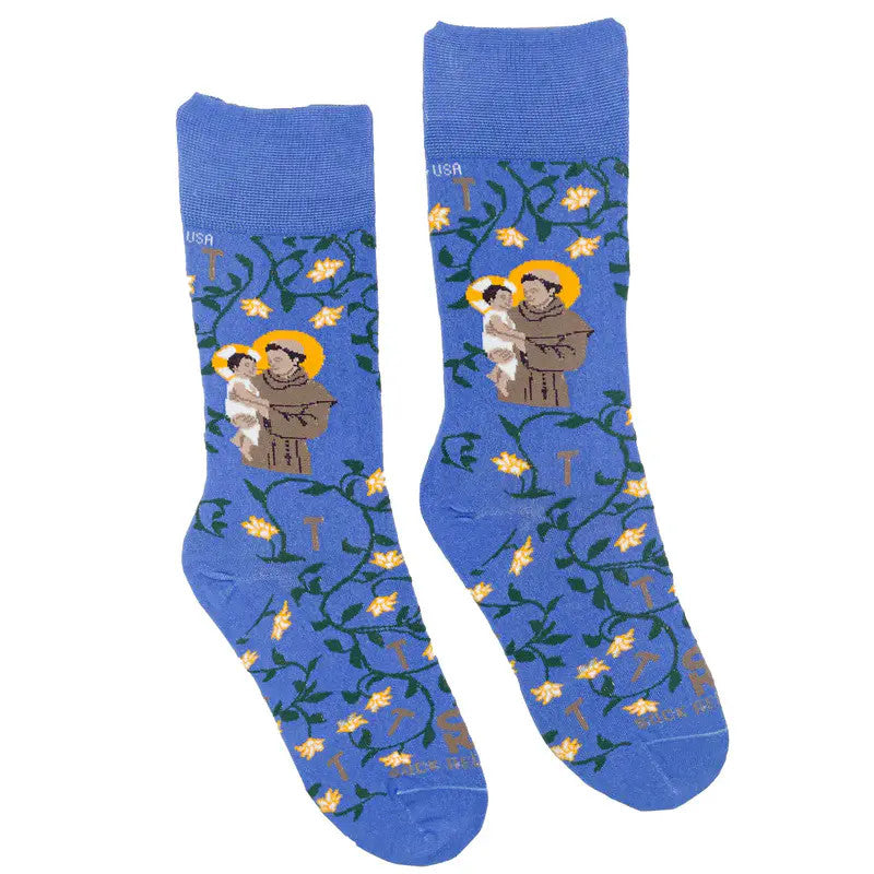 St Anthony Religious Socks